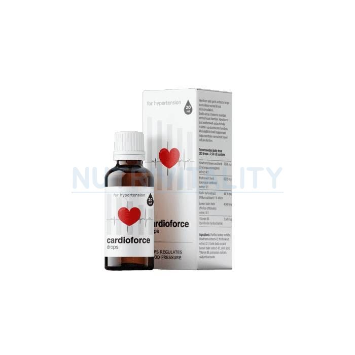 Cardioforce - gouttes d`hypertension