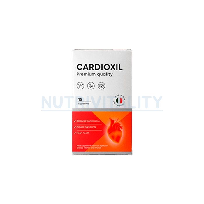 Cardioxil - refacerea sistemului cardiovascular