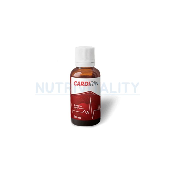 Cardirin - drops for the treatment of hypertension