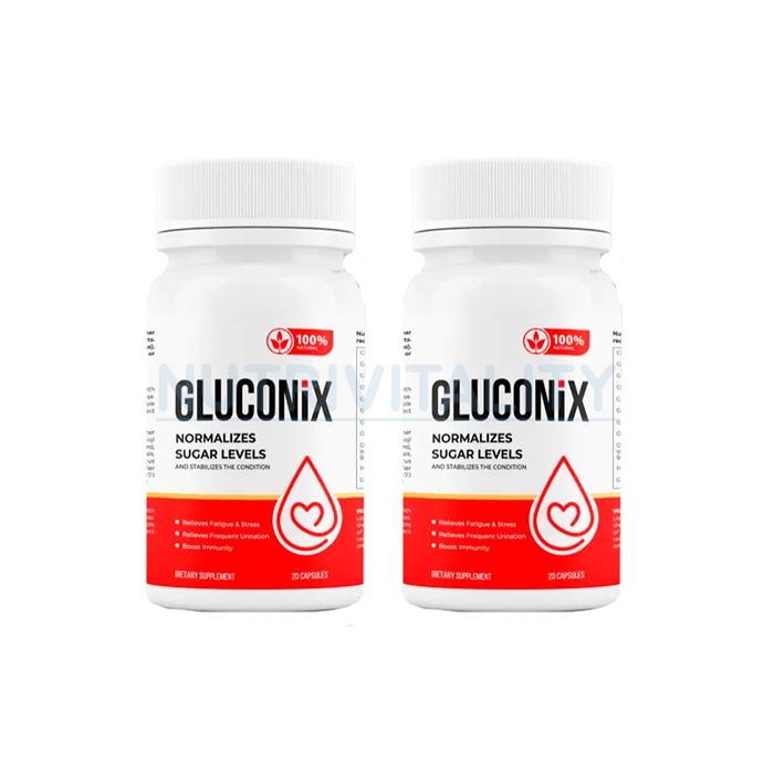 Gluconix - cápsulas para diabetes