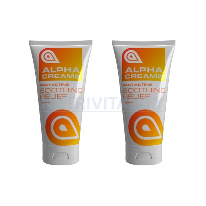 Alpha Creams - crème pour les douleurs articulaires