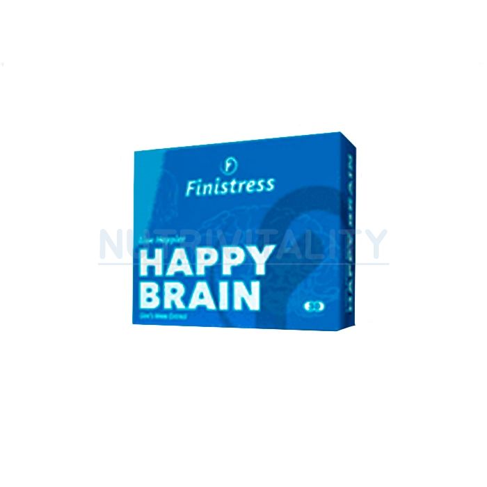 Finistress Happy Brain - beyin aktivitesini iyileştirmek için kapsüller