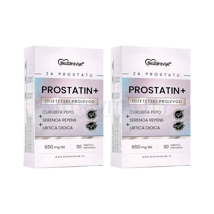 Prostatin Plus - produkt për shëndetin e prostatës