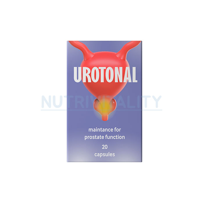 Urotonal - cápsulas para apoiar a função da próstata